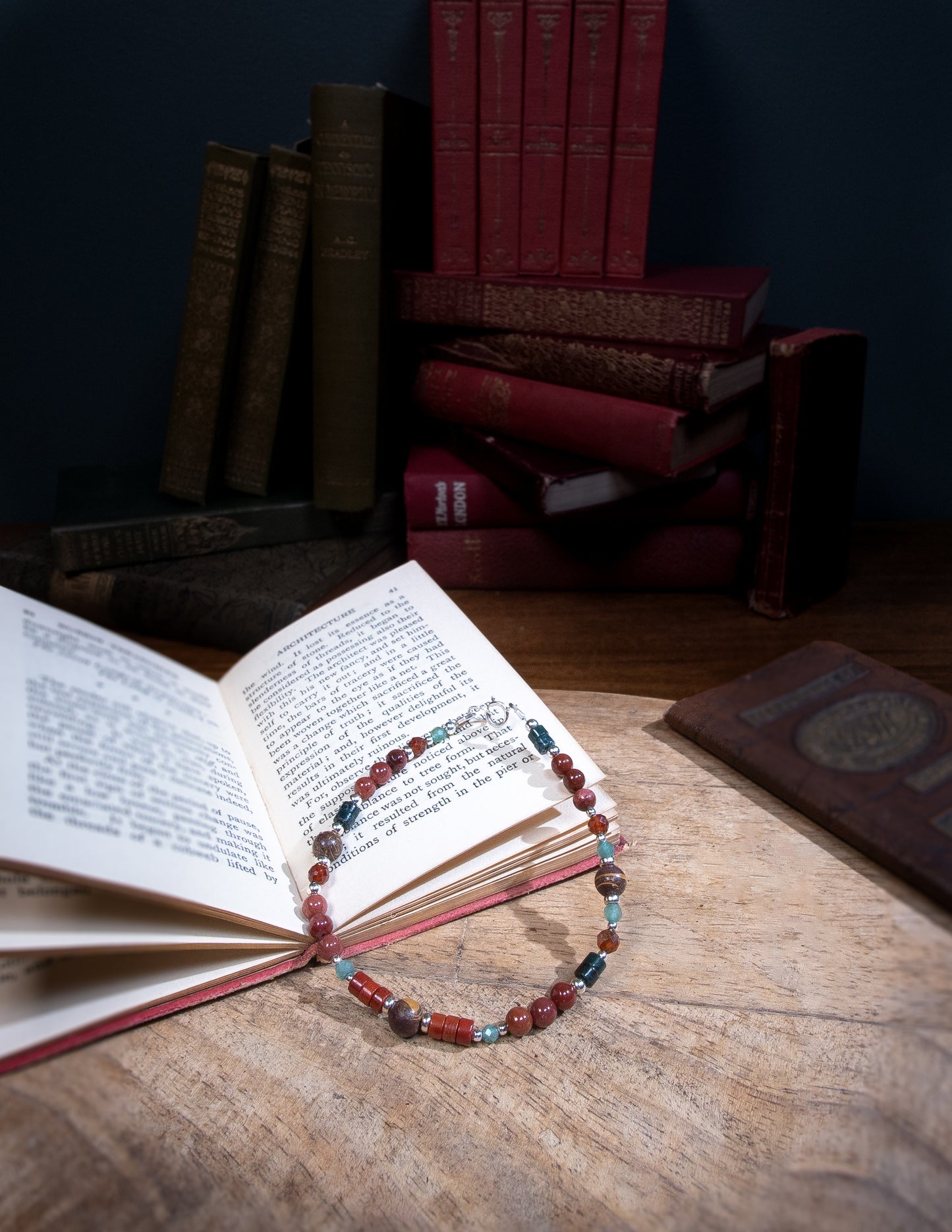 The Equinox (Gemstone bracelet with Sterling Silver detail)