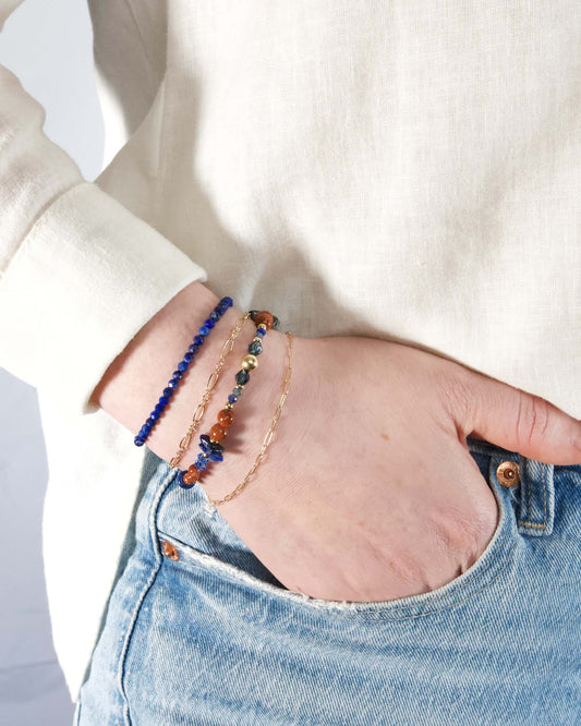 'The Solis' | Mixed Gemstone Bracelet