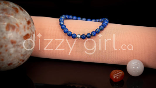A+ Lapis Lazuli with Sterling Silver Accent