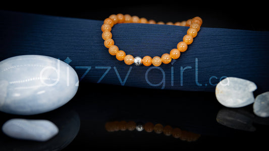 Red Aventurine with Sterling Silver Accent