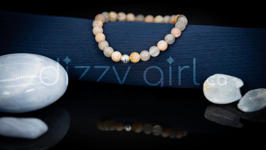 Sunstone with Sterling Silver Accent