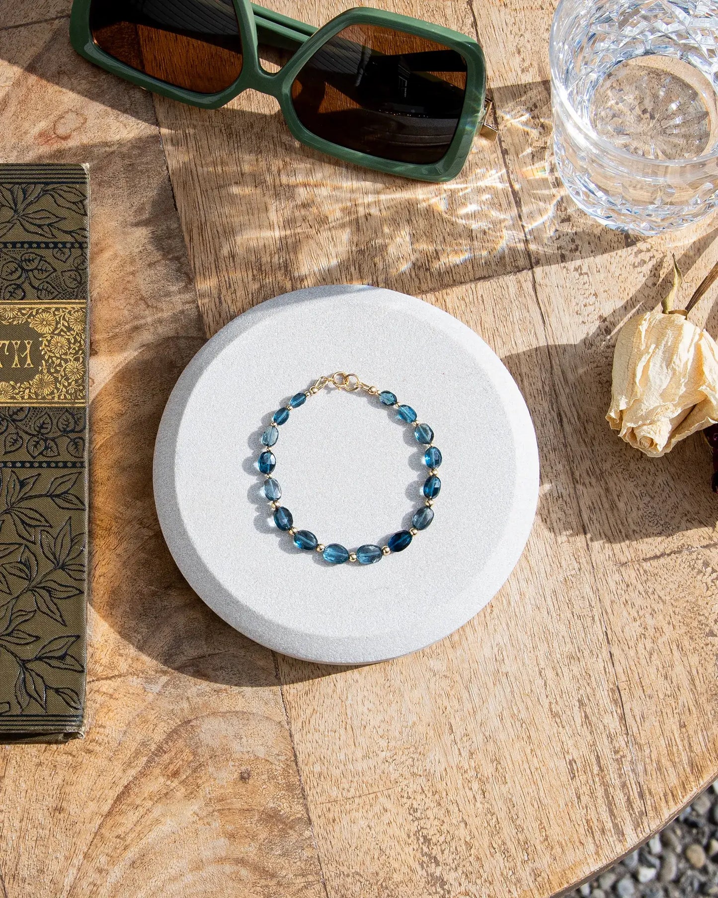 London Topaz Bracelet - 14k Gold Filled