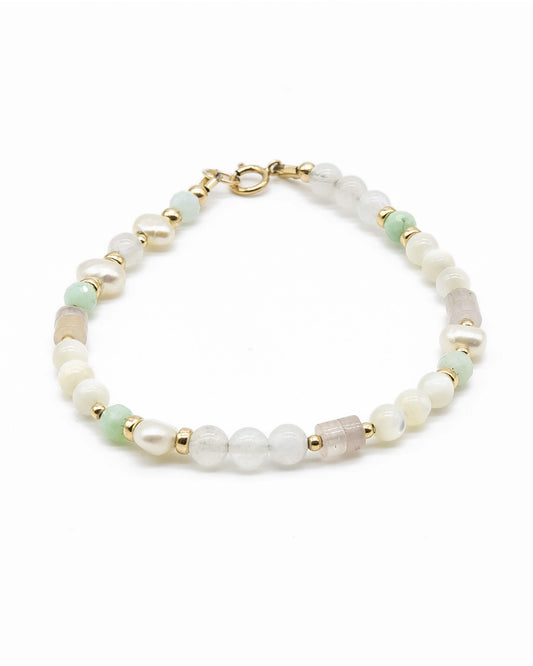 'The Lunaria' | Mixed Gemstone Bracelet