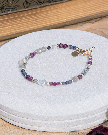 'The Lyra' | Multi Gemstone Bracelet