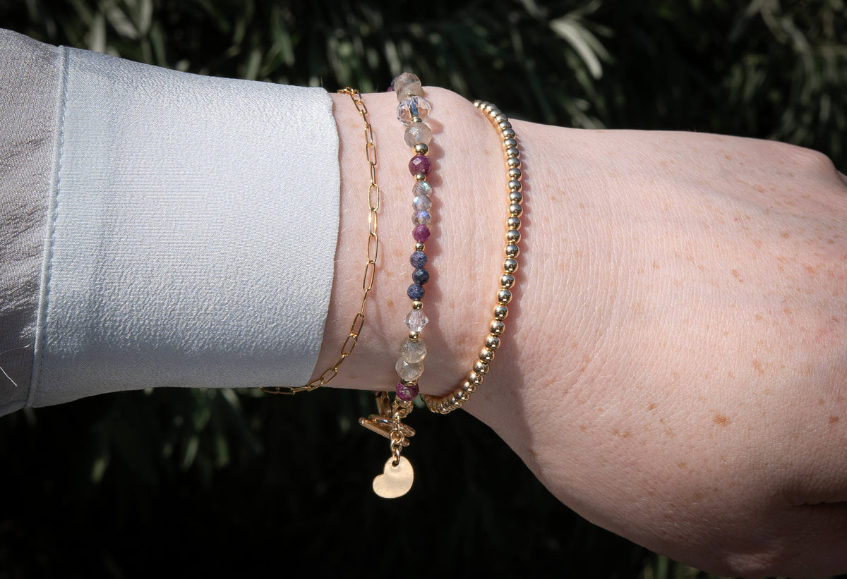 'The Lyra' | Multi Gemstone Bracelet