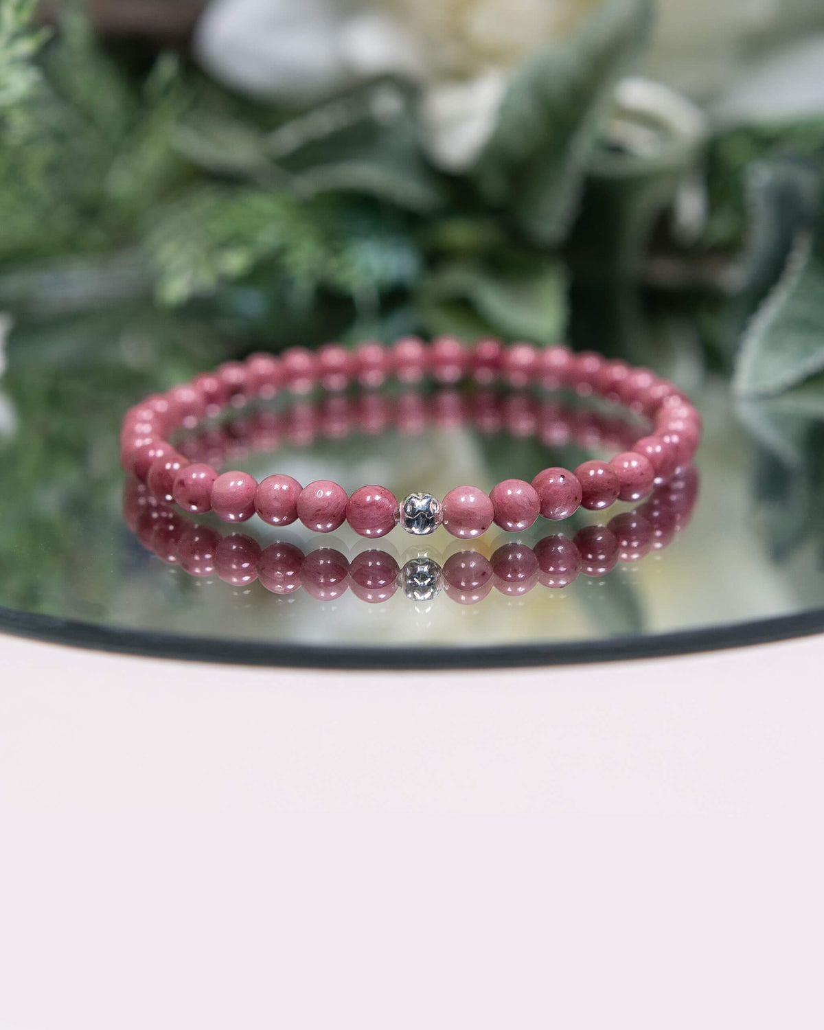 Pink Rhodonite Bracelet