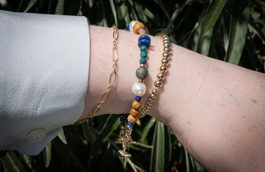 'The Polaris' | Mixed Gemstone Bracelet