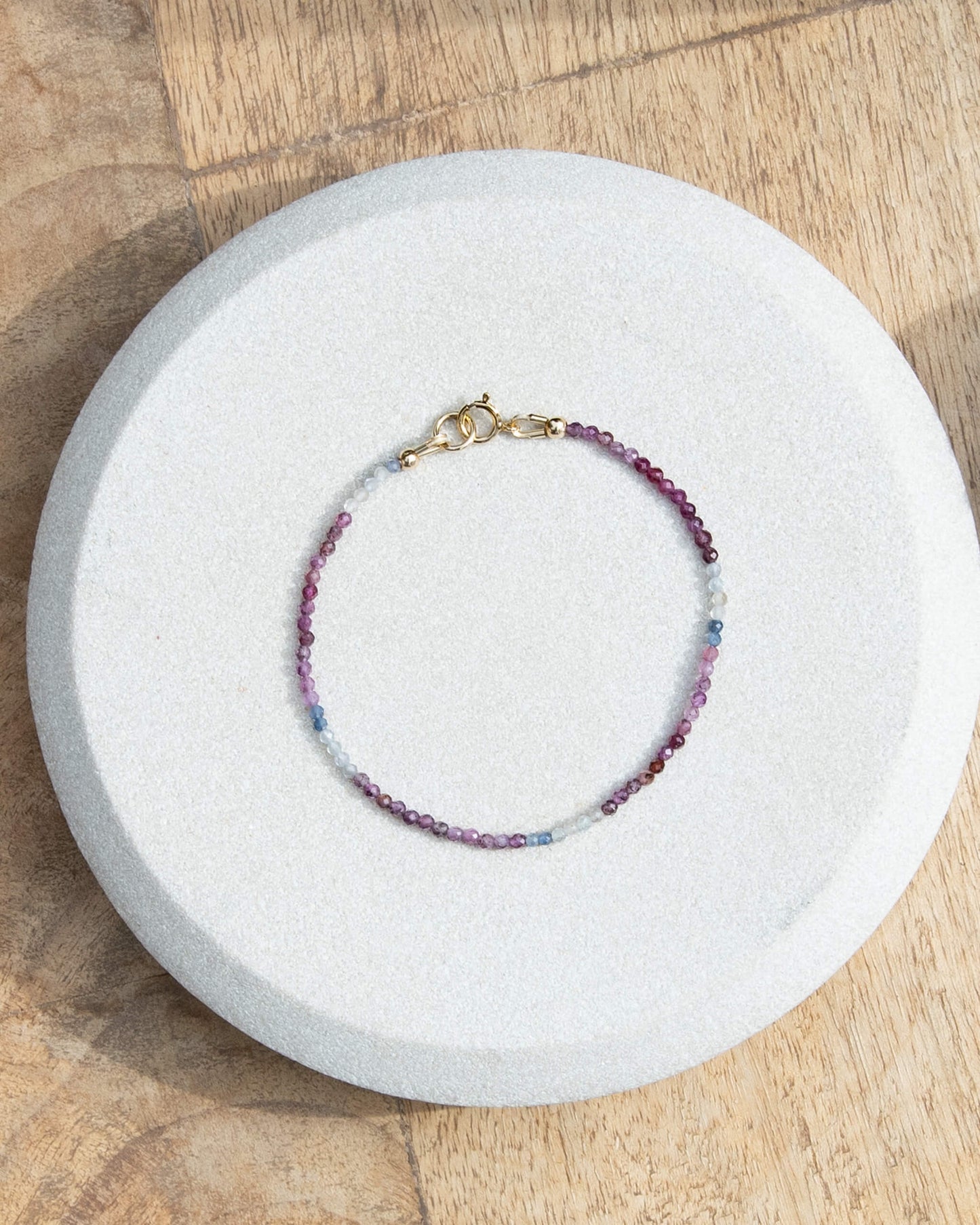 Ruby Sapphire Bracelet