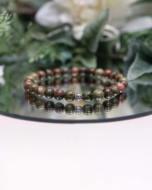 Unakite Bracelet