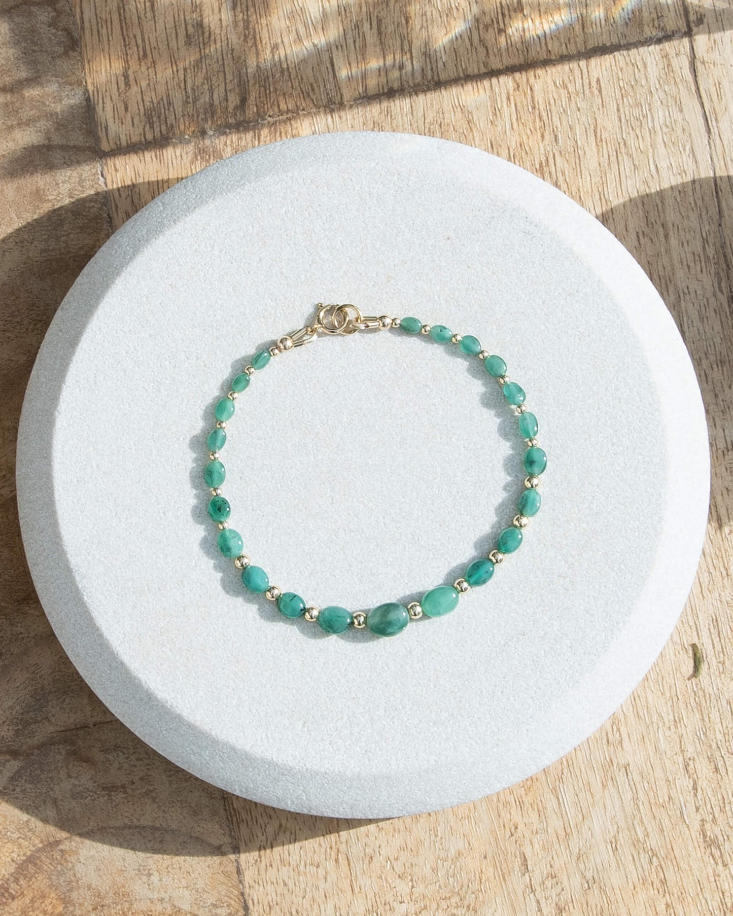 Emerald Bracelet